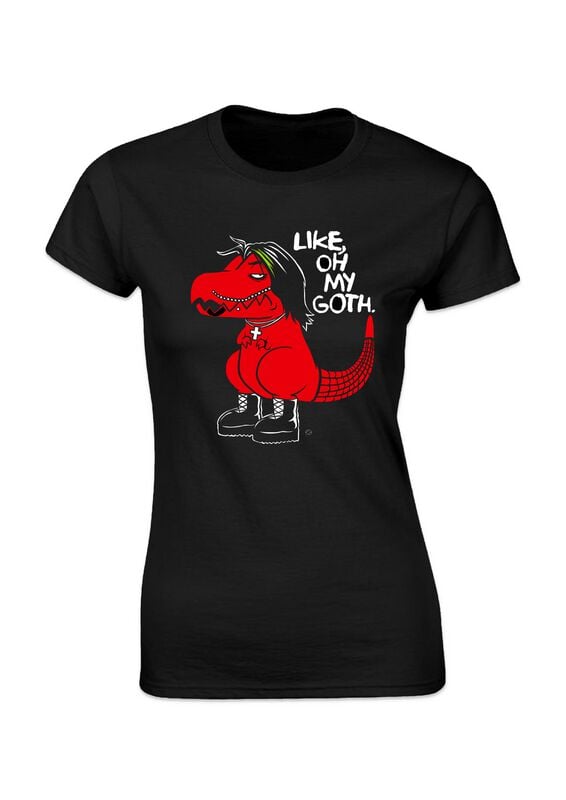Goodie Two Sleeves Oh My Goth T-Shirt schwarz in L