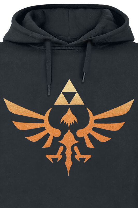 Gaming Bekleidung Hyrule - Triforce Logo | The Legend Of Zelda Kapuzenpullover