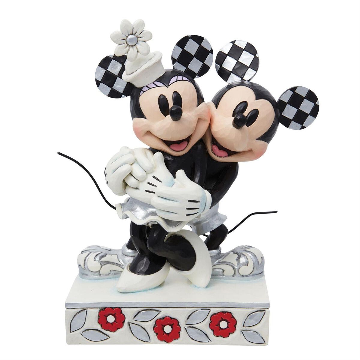 Image of Statuetta Disney di Minnie & Topolino - Centennial celebration - Mickey & Minnie - Christmas countdown - Unisex - multicolore