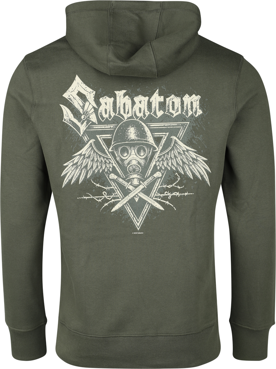 Sabaton Kapuzenjacke - Soldier - S bis XXL - für Männer - Größe XL - khaki  - EMP exklusives Merchandise!