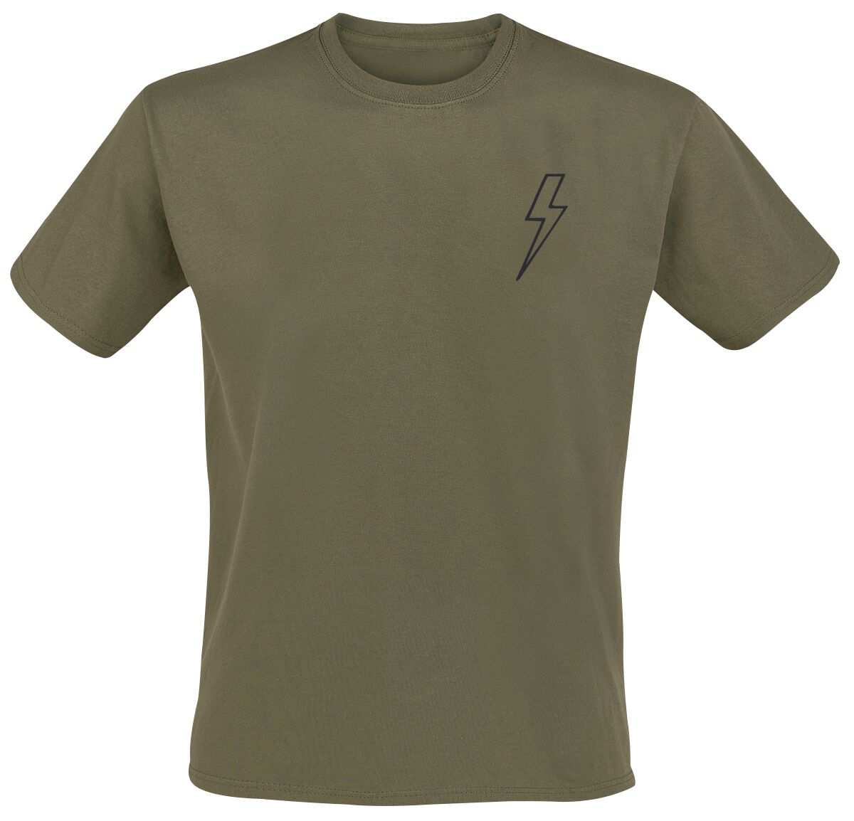 AC/DC High Voltage T-Shirt oliv in 4XL