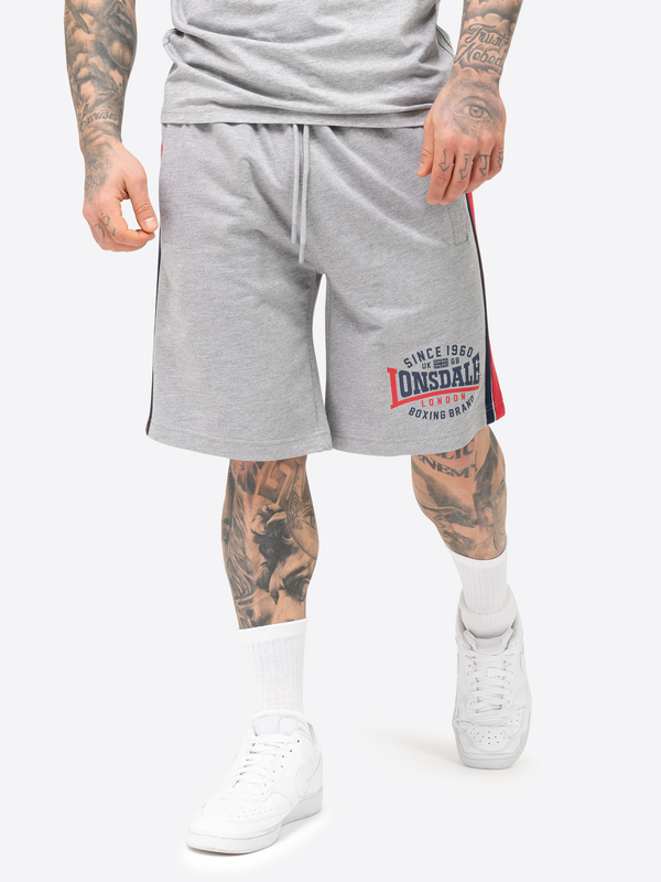4255581561846 - SANDOWN Short grau meliert in L 4255581561846 - SANDOWN Short grau meliert in L