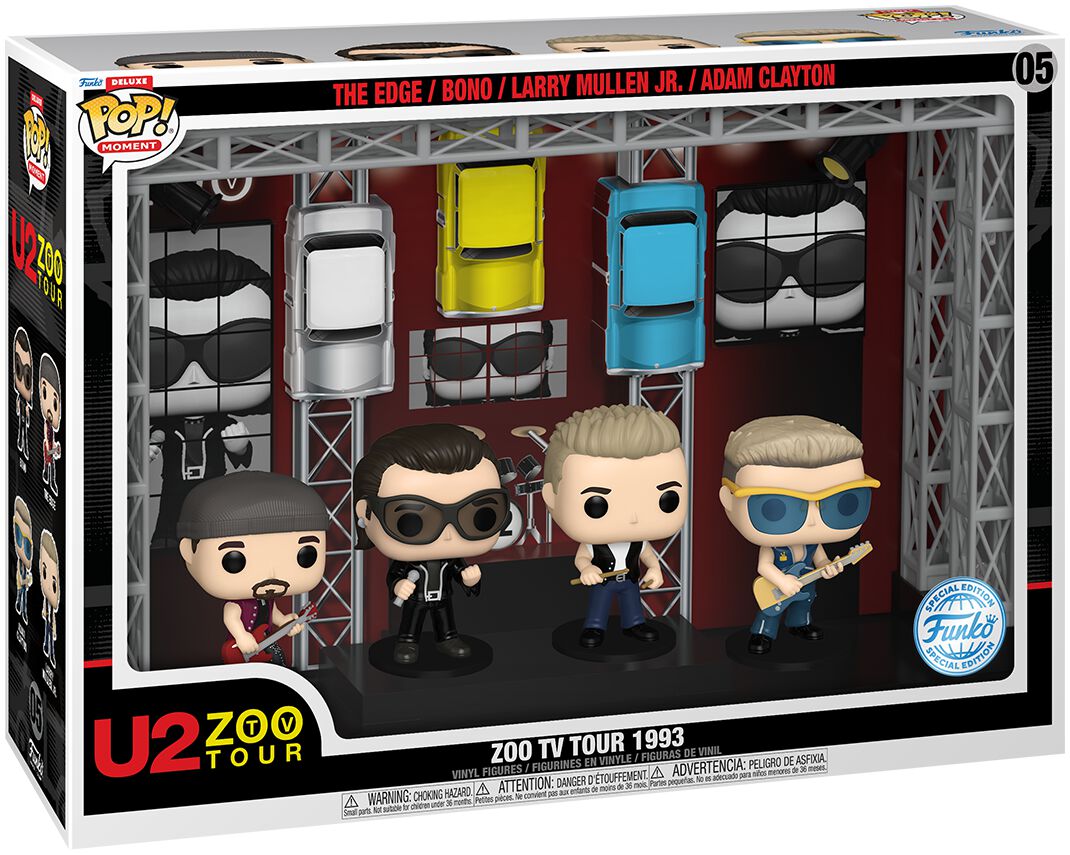 U2 Zoo TV Tour 1993 (Pop! Moments Deluxe) Vinyl Figur 05 Funko Pop! multicolor U2 Zoo TV Tour 1993 (Pop! Moments Deluxe) Vinyl Figur 05 Funko Pop! multicolor