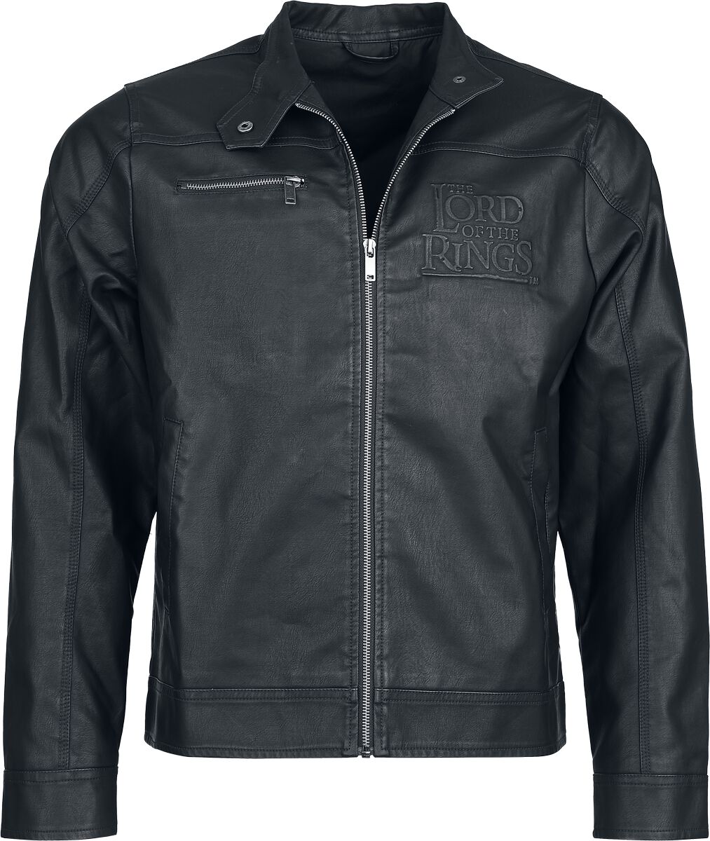 The Lord Of The Rings  Imitation Leather Jacket - The Lord of the Rings - for Men - black - EMP Exclusive!