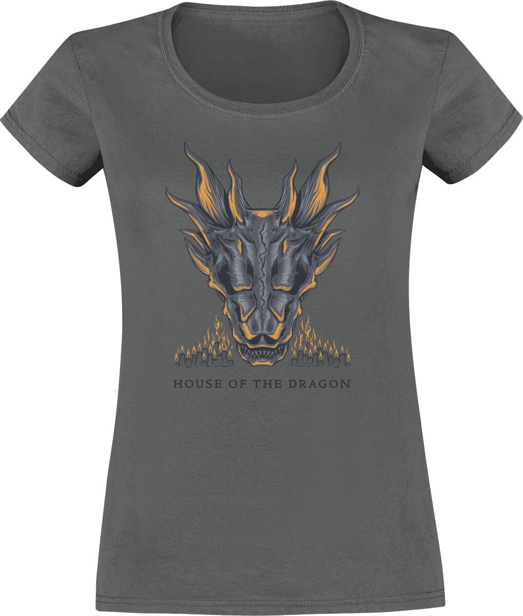 T-Shirt Manches courtes de Game Of Thrones - House Of The Dragon - Illuminated - S à L - pour Femme 