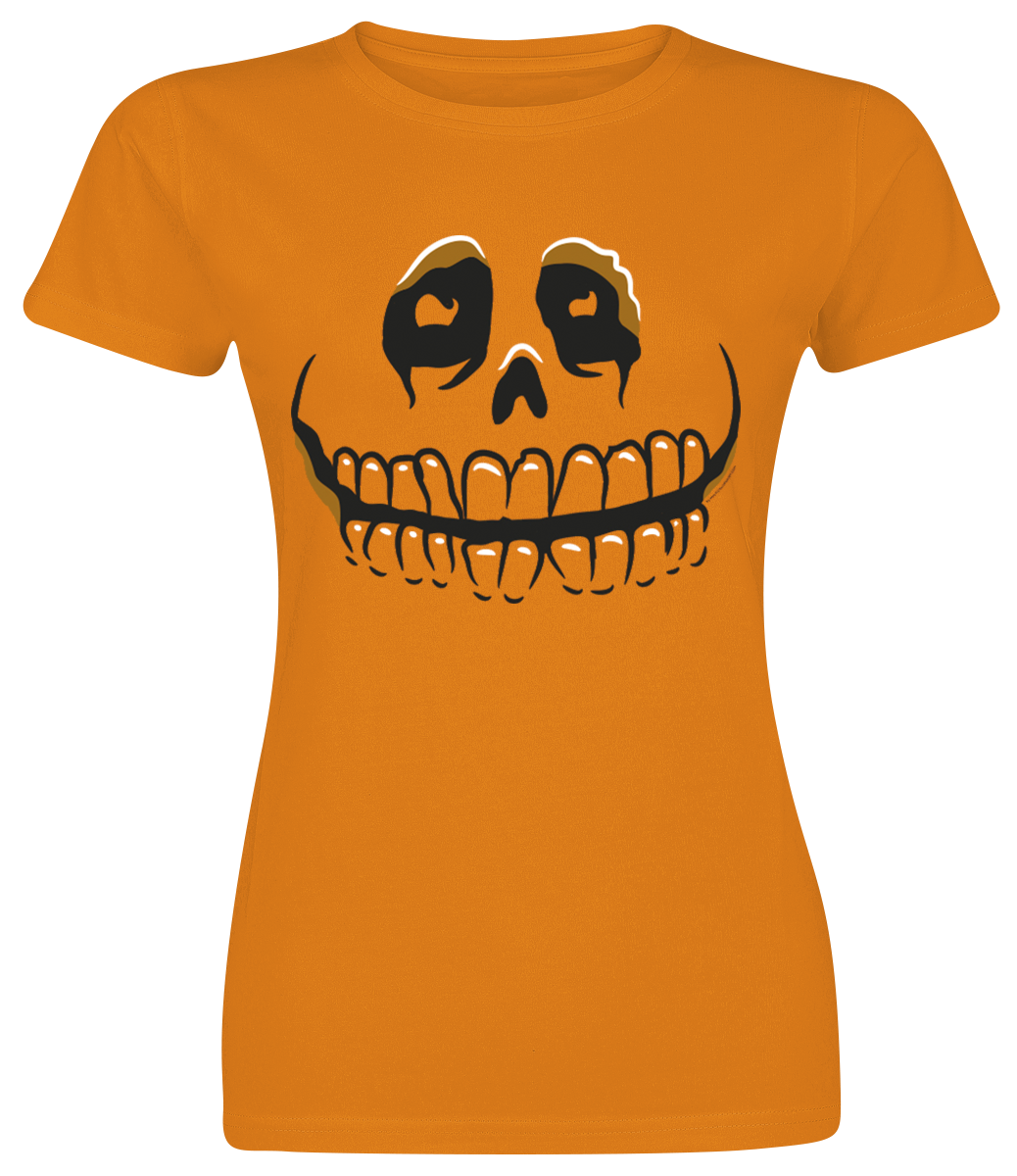 Pumpkin Face -  - Girls shirt - orange image