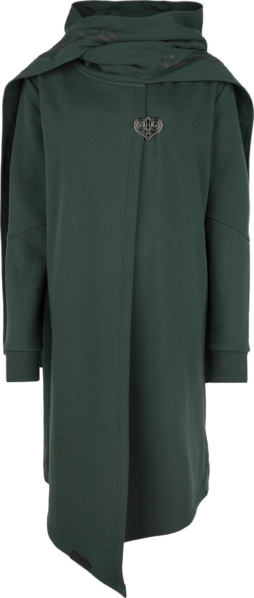 The Lord Of The Rings  Cardigan - The Hobbit - Mirkwood Collection - for Women - dark green