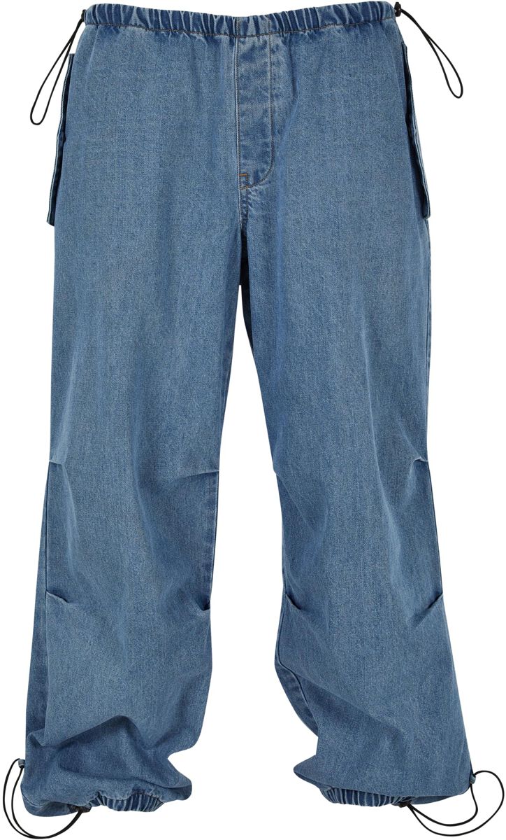Image of Jeans di Urban Classics - Denim parachute trousers - S a XXL - Uomo - azzurro