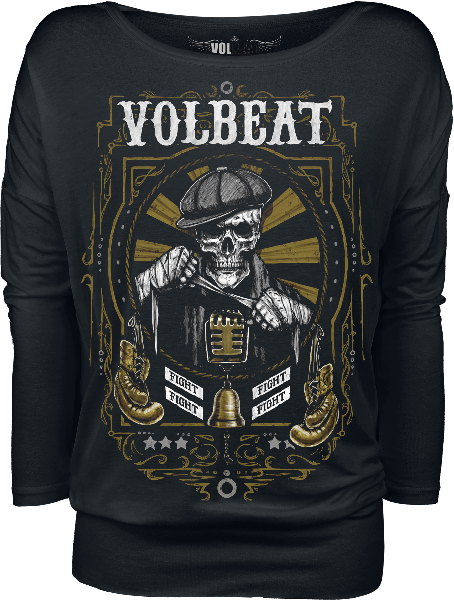 Volbeat Fight Langarmshirt schwarz