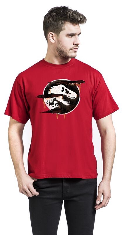 Männer Bekleidung Jurassic World - Logo | Jurassic Park T-Shirt