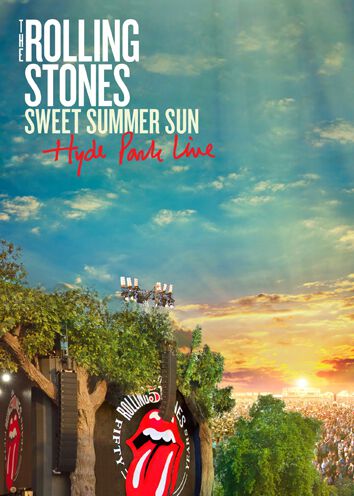 The Rolling Stones Sweet summer sun - Hyde Park live DVD multicolor