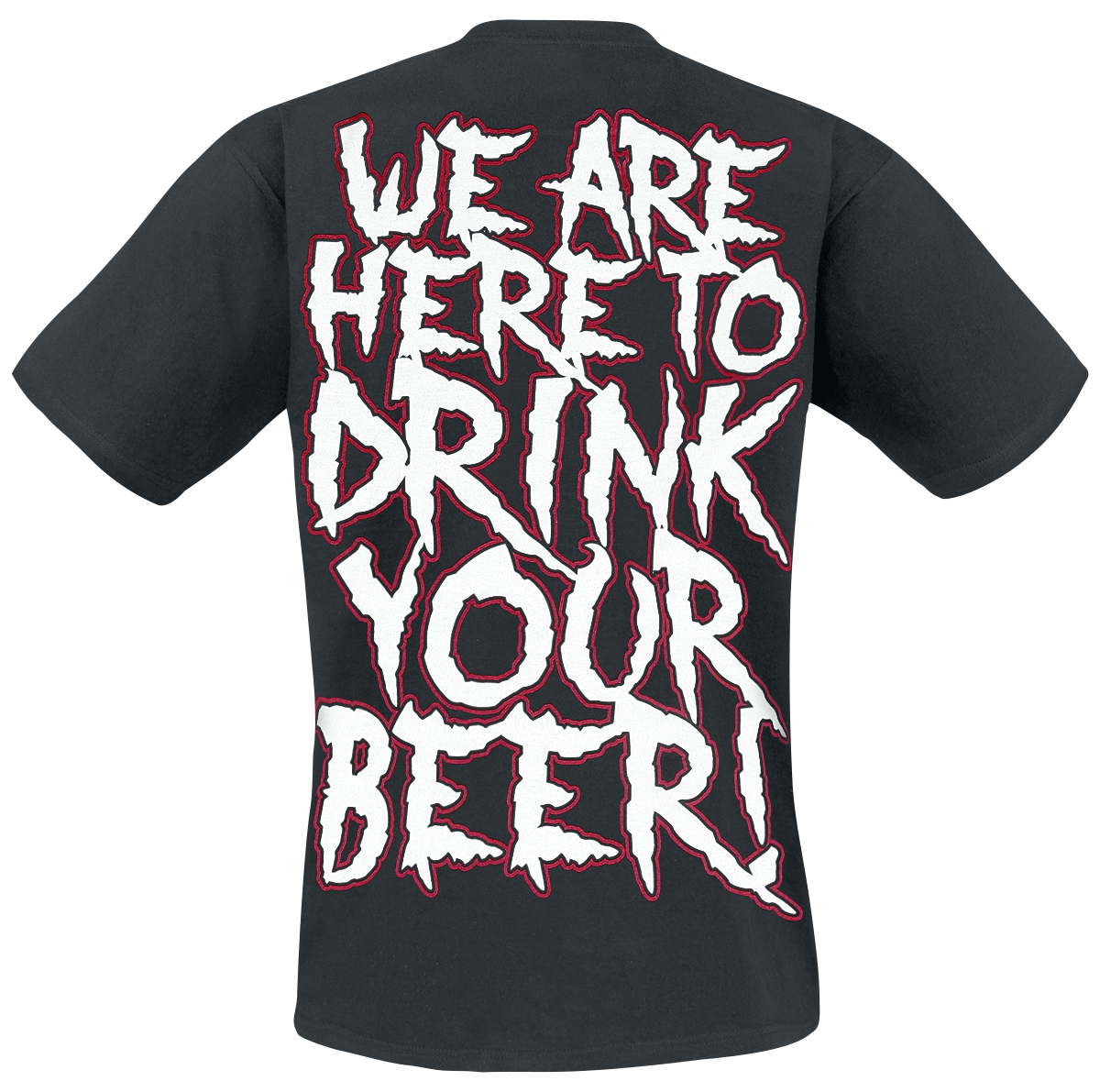 Alestorm We Are Here To Drink Your Beer! T-Shirt schwarz