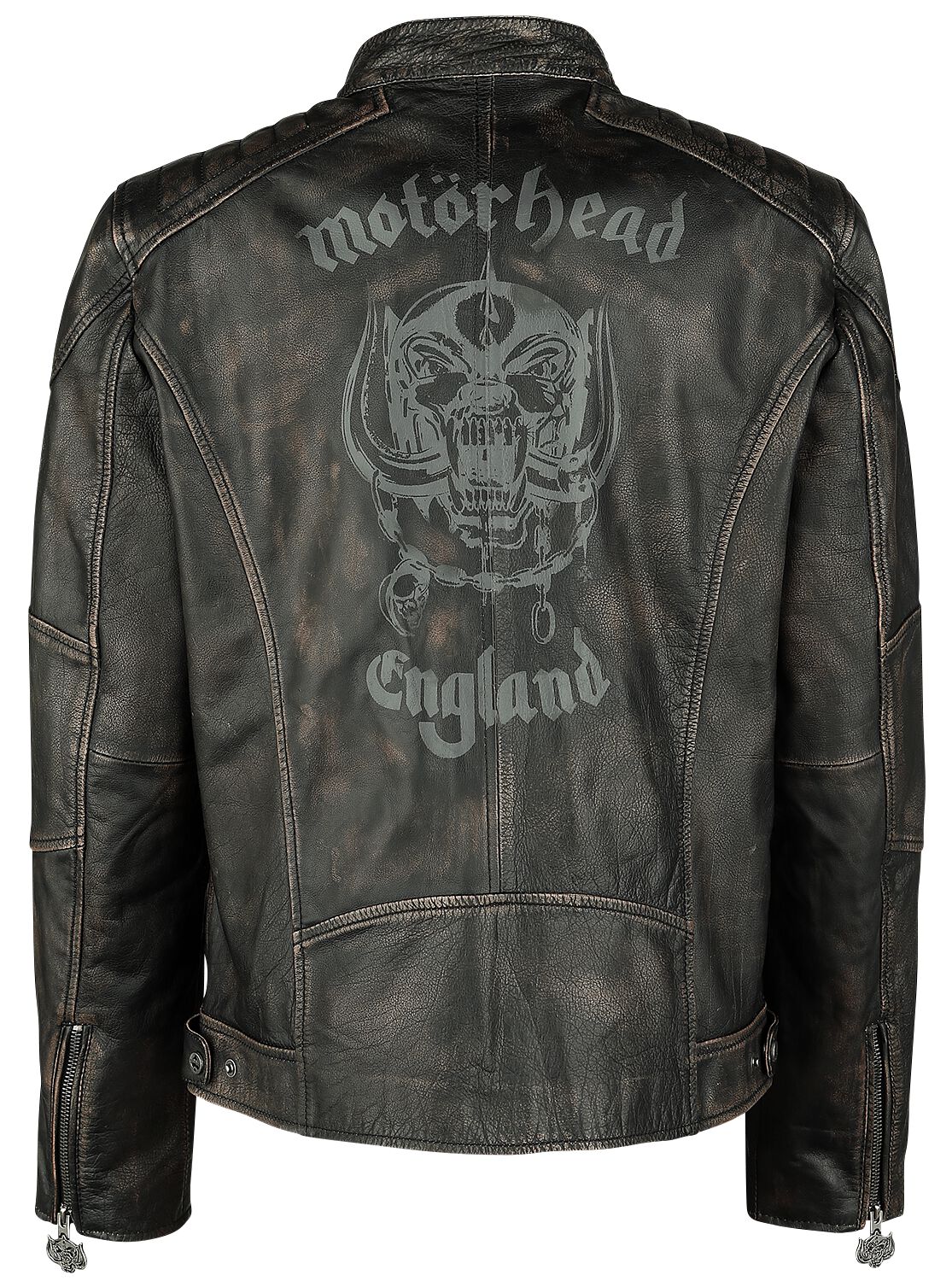 Veste motard en cuir à clous noire Valentino, €4.209 |  | France