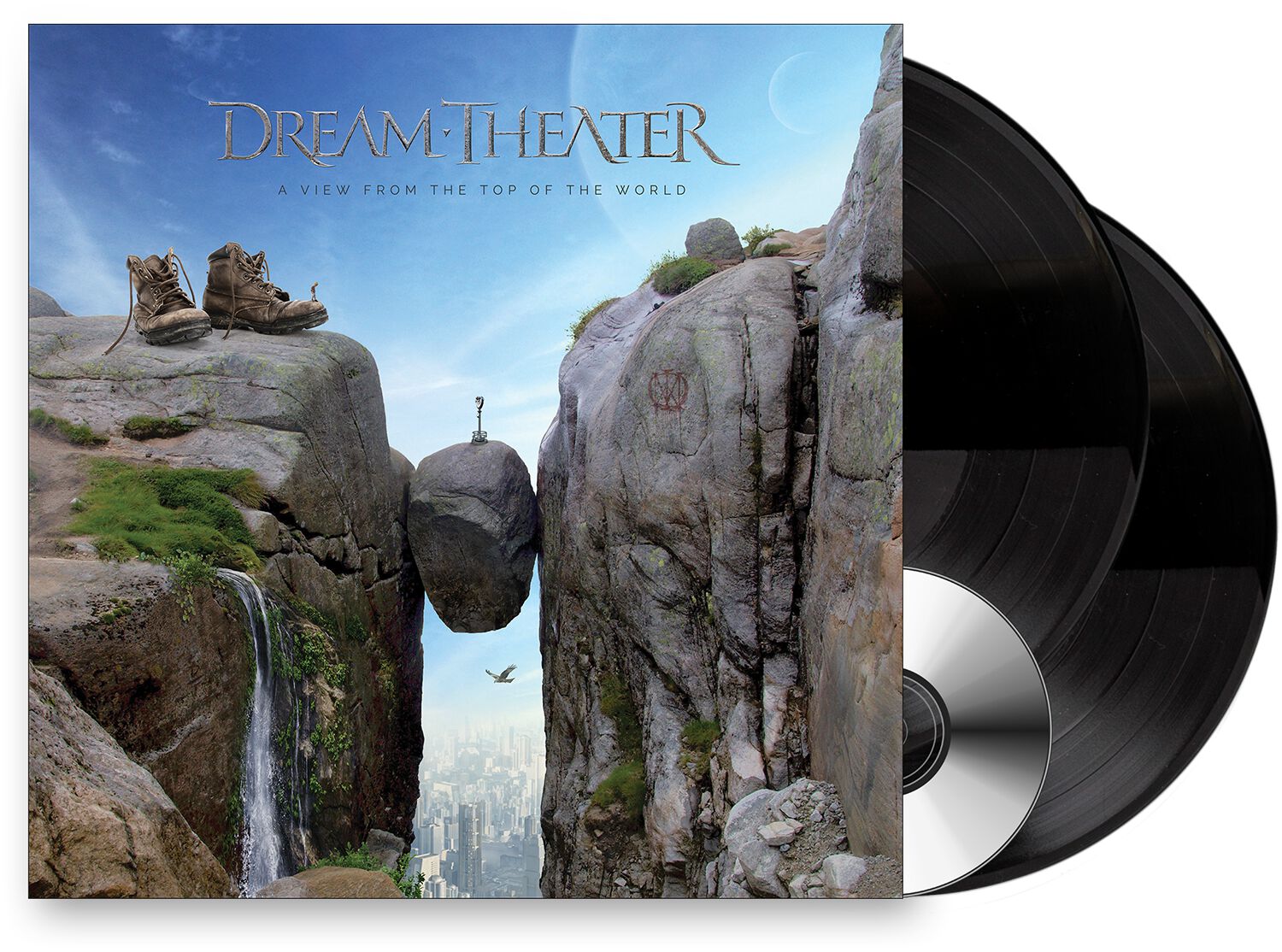 Image of Dream Theater A view from the top of the world 2-LP & CD schwarz