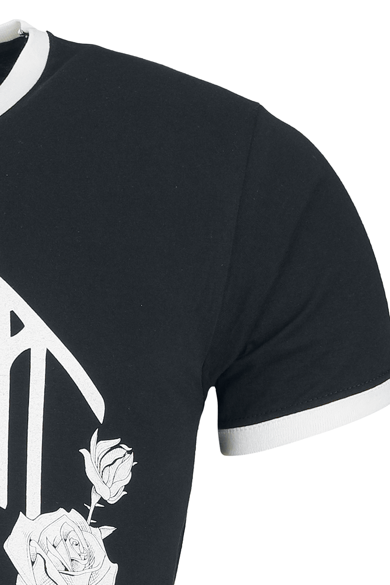 Thumbnail - Sleep Token Arcadia Ringer T-Shirt schwarz in XL