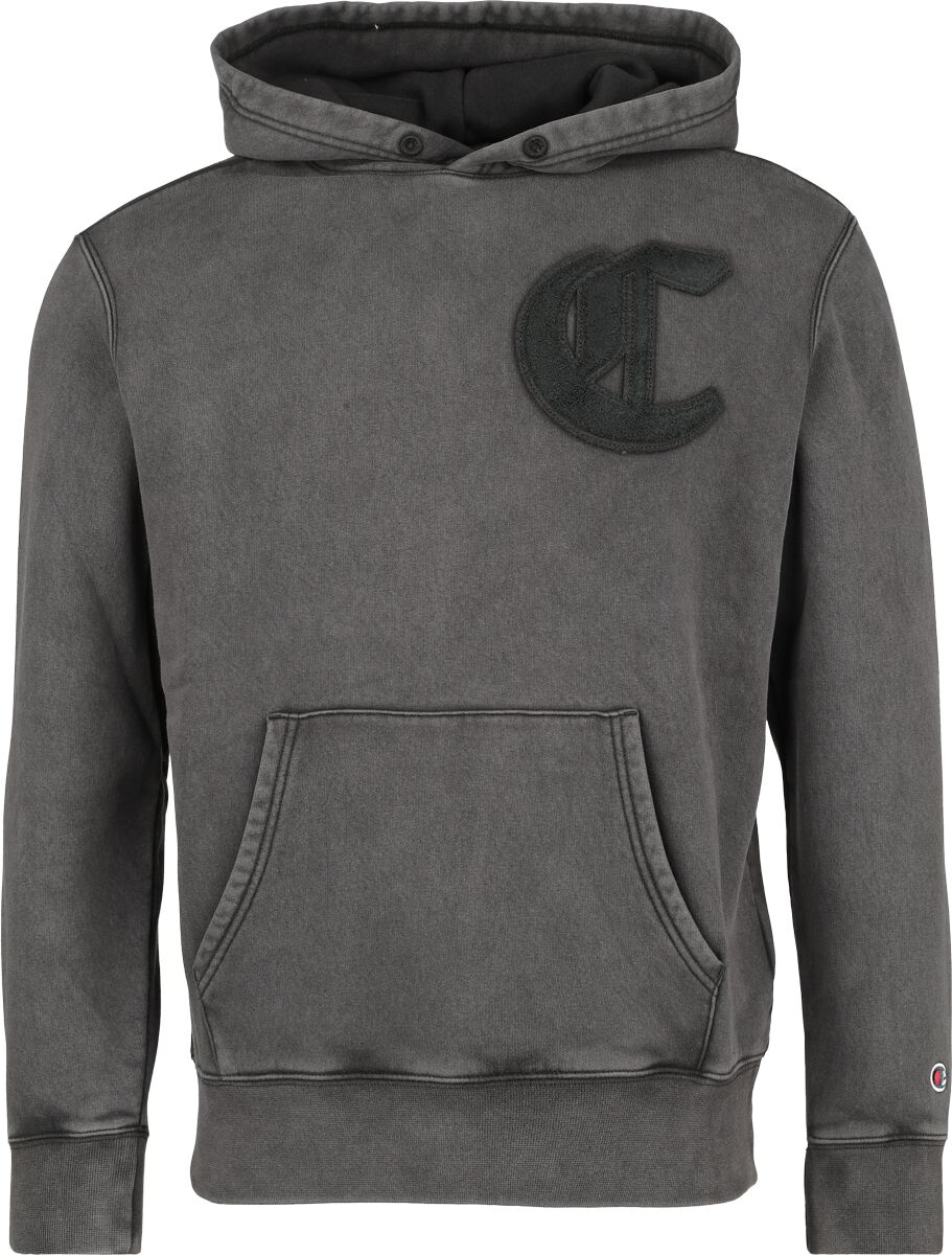 Champion Hooded Sweatshirt Kapuzenpullover schwarz in S