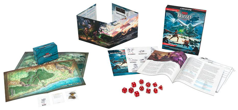 Dungeons and Dragons Basisset (Deutsche Version) Rollenspiel multicolor - 28.01% Rabatt