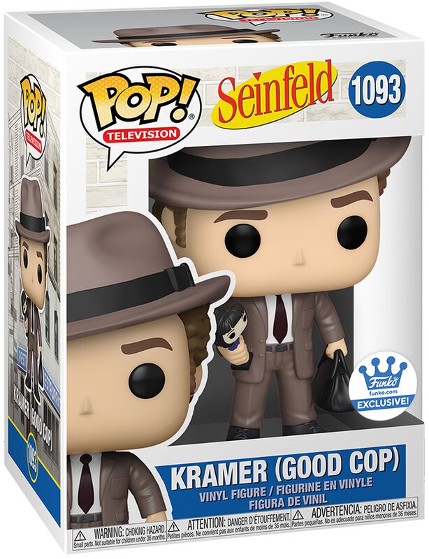 Seinfeld Kramer (Good Cop) (Funko Shop Europe) Vinyl Figur 1093