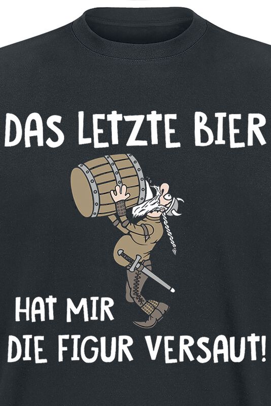Männer Bekleidung Das letzte Bier | Alkohol & Party T-Shirt