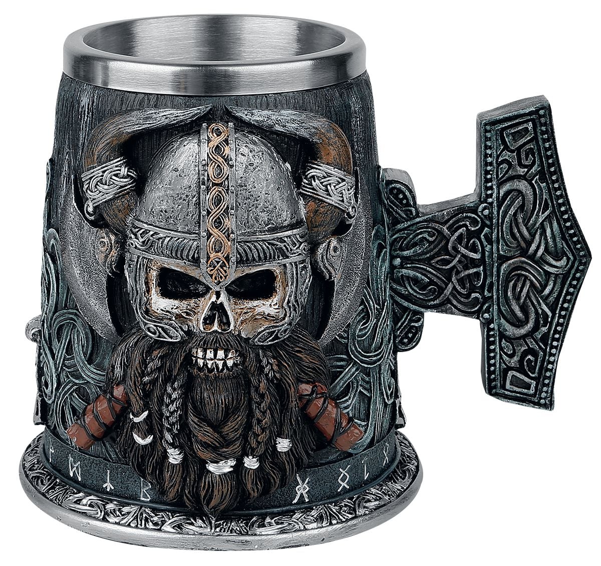 Bierkrug „Danegeld Tankard" – Nemesis Now Wikinger (0,6 L)