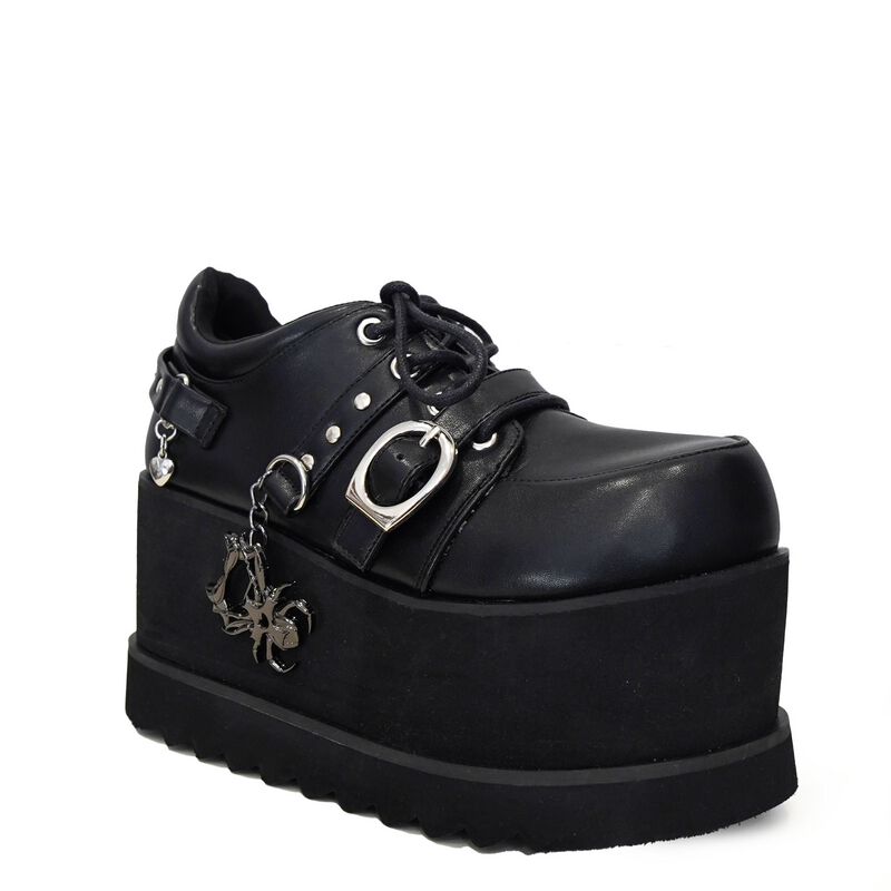 Altercore Gothic Low shoes - Elva Black - for Women - black