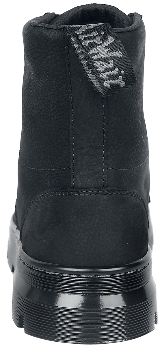 Dr. Martens Combs Leather - Black Milled Nubuck Wp Schnürstiefel schwarz