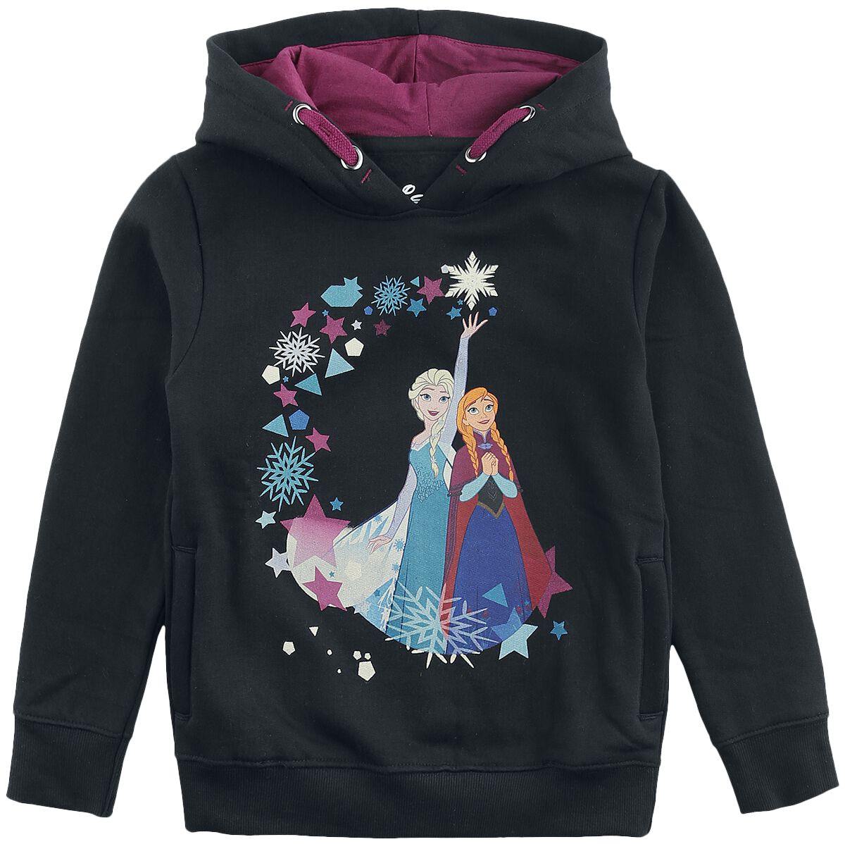 Sweat-Shirt à capuche Disney de La Reine Des Neiges - Kids - Anna & Elsa - 152 à 164 - pour filles -
