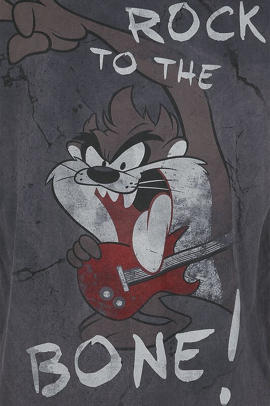 Filme & Serien Große Größen Tasmanian Devil - Rock To The Bone  | Looney Tunes T-Shirt