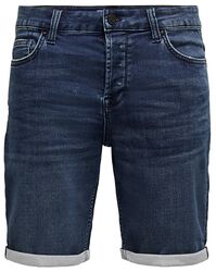 ONSPly Life Reg D Blue Slim Fit, ONLY and SONS, Short