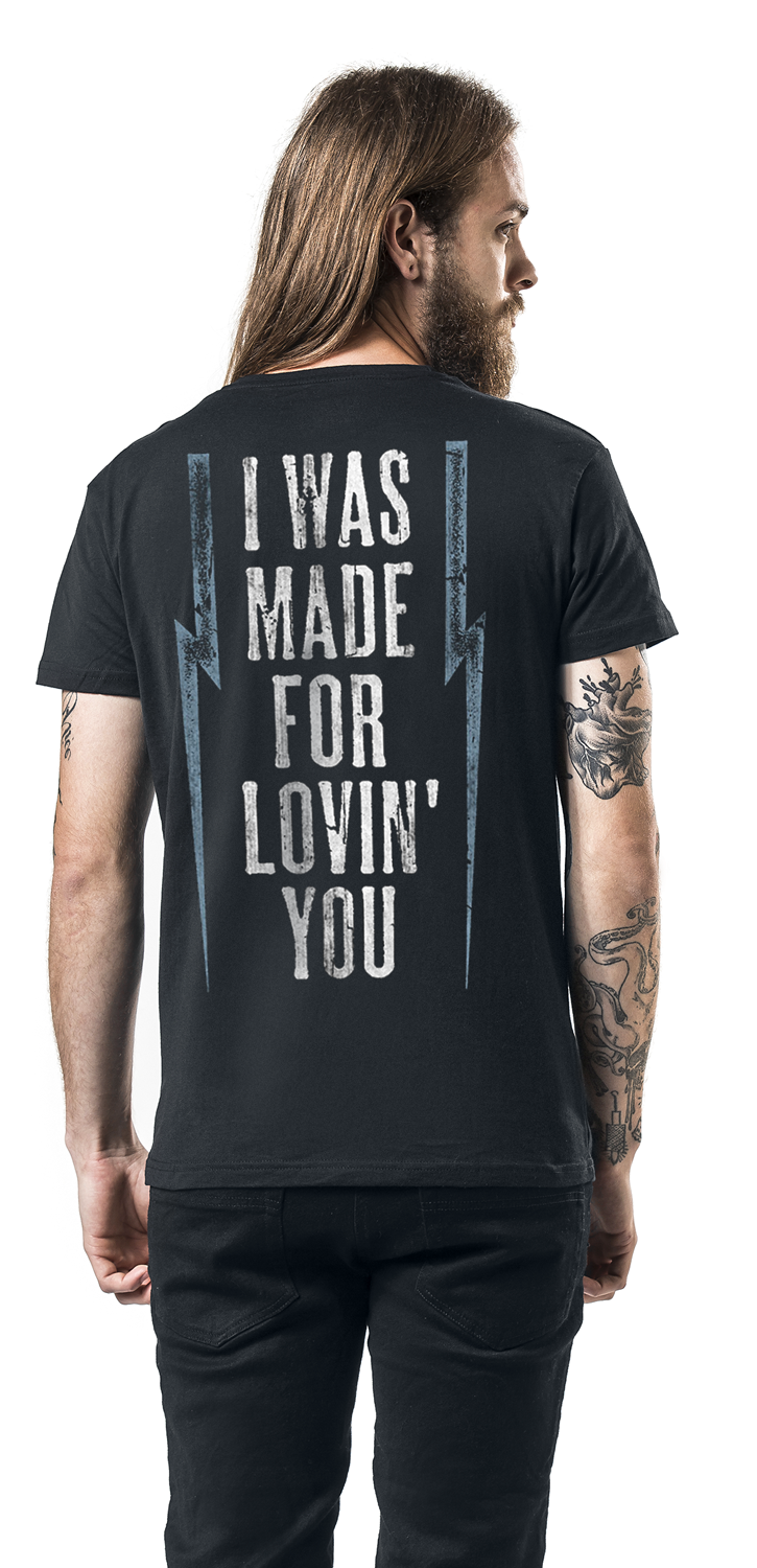 Kiss I Was Made For Lovin' You T-Shirt schwarz