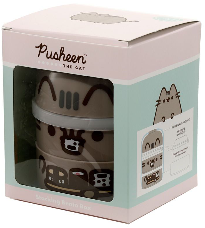 Pusheen Gestapelte Bento Lunch Box Brotdose multicolor