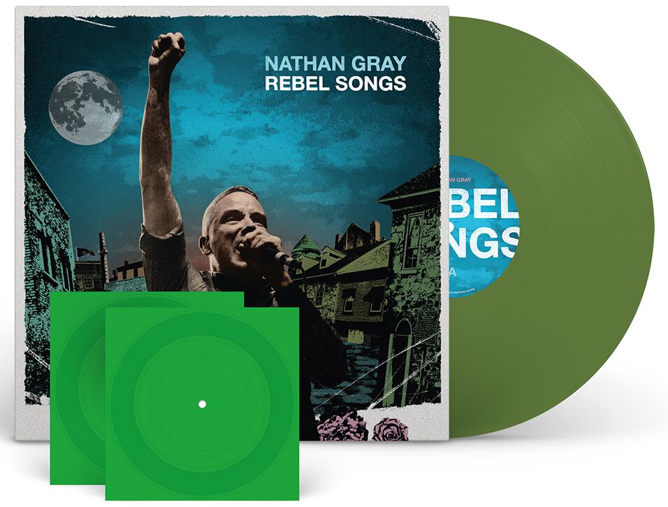 Nathan Gray Rebel songs LP oliv