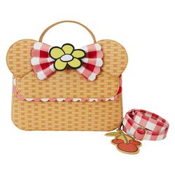 Loungefly - Minnie Picnic Basket, Micky Maus, Handtasche