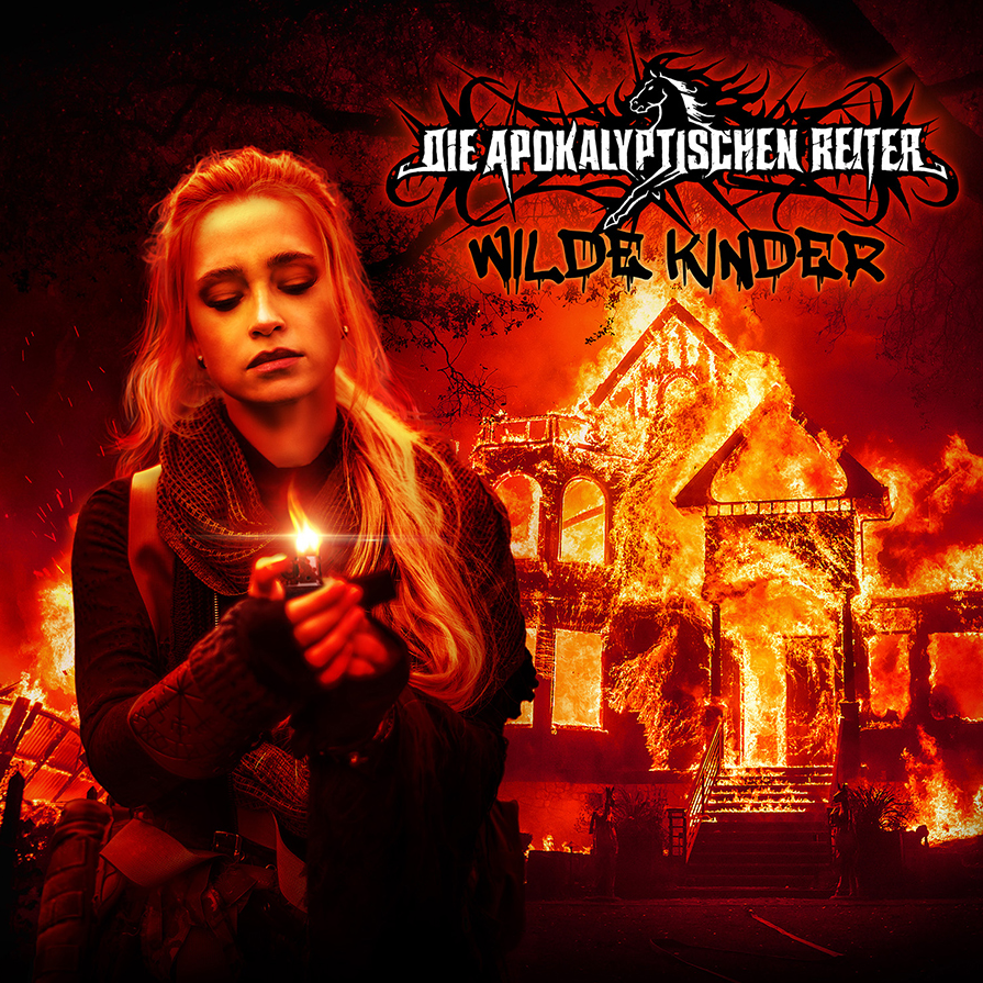 Die Apokalyptischen Reiter Wilde Kinder LP gelb