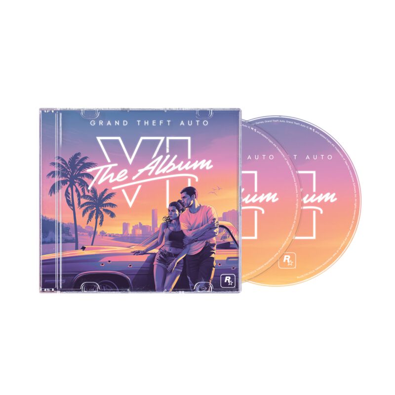 Grand Theft Auto VI Grand Theft Auto VI: The Album (OST) CD multicolor