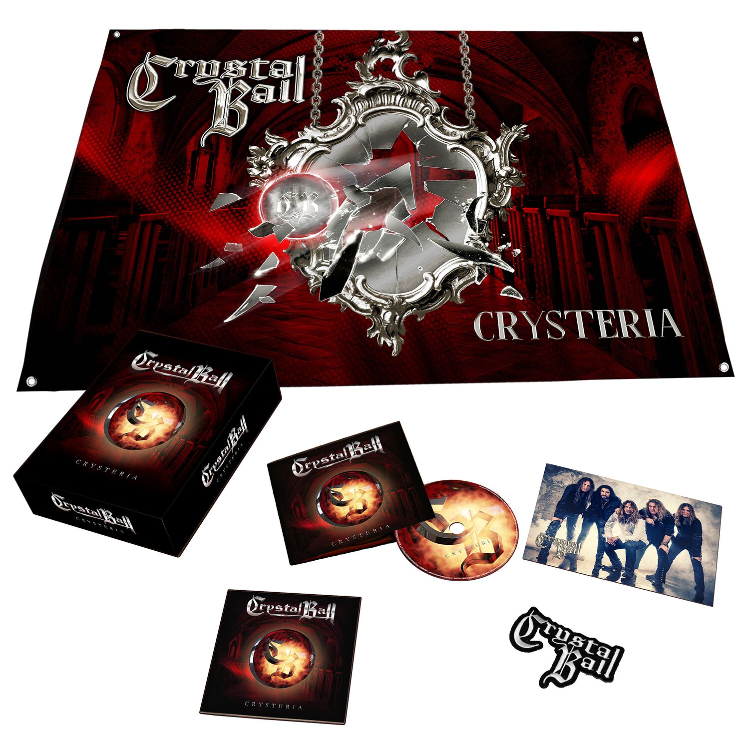 Crysteria CD von Crystal Ball