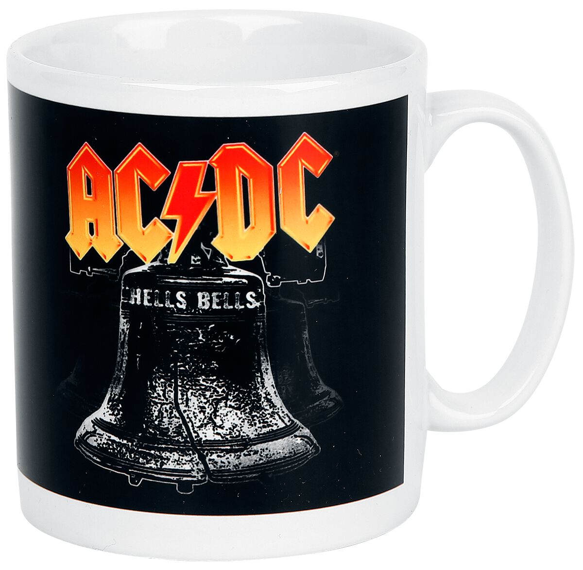 Image of AC/DC Hells Bells Tasse weiß