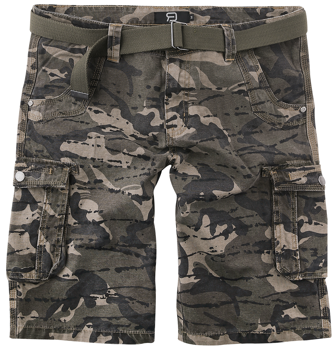 RED by EMP - Army Vintage Shorts - Short - camouflage - EMP Exklusiv!