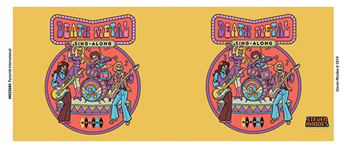 Steven Rhodes Death Metal Sing-Along Tasse multicolor - 50.04% Rabatt