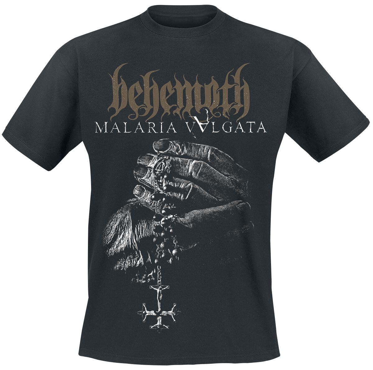 Malaria Vvlgata T-Shirt schwarz von Behemoth