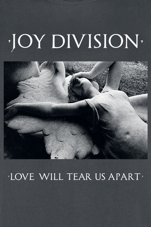 Joy Division Amplified Collection - Love Will Tear Us Apart T-Shirt charcoal