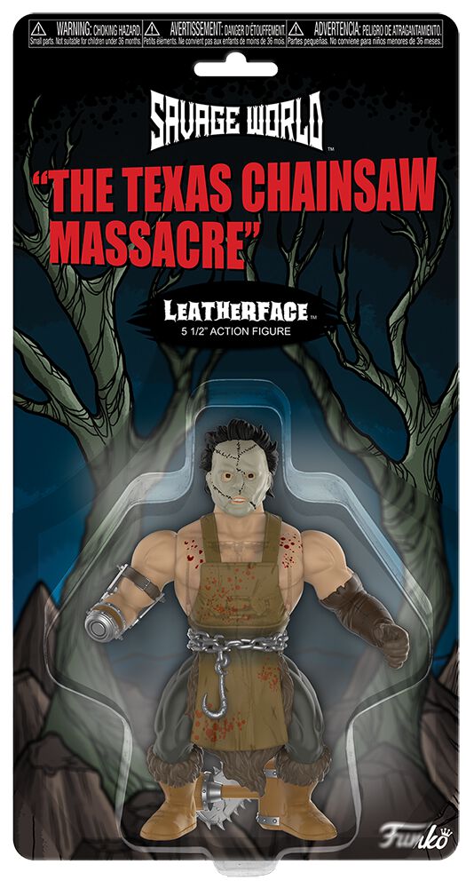 Levně Texas Chainsaw Massacre Savage World - Leatherface akcní figurka standard