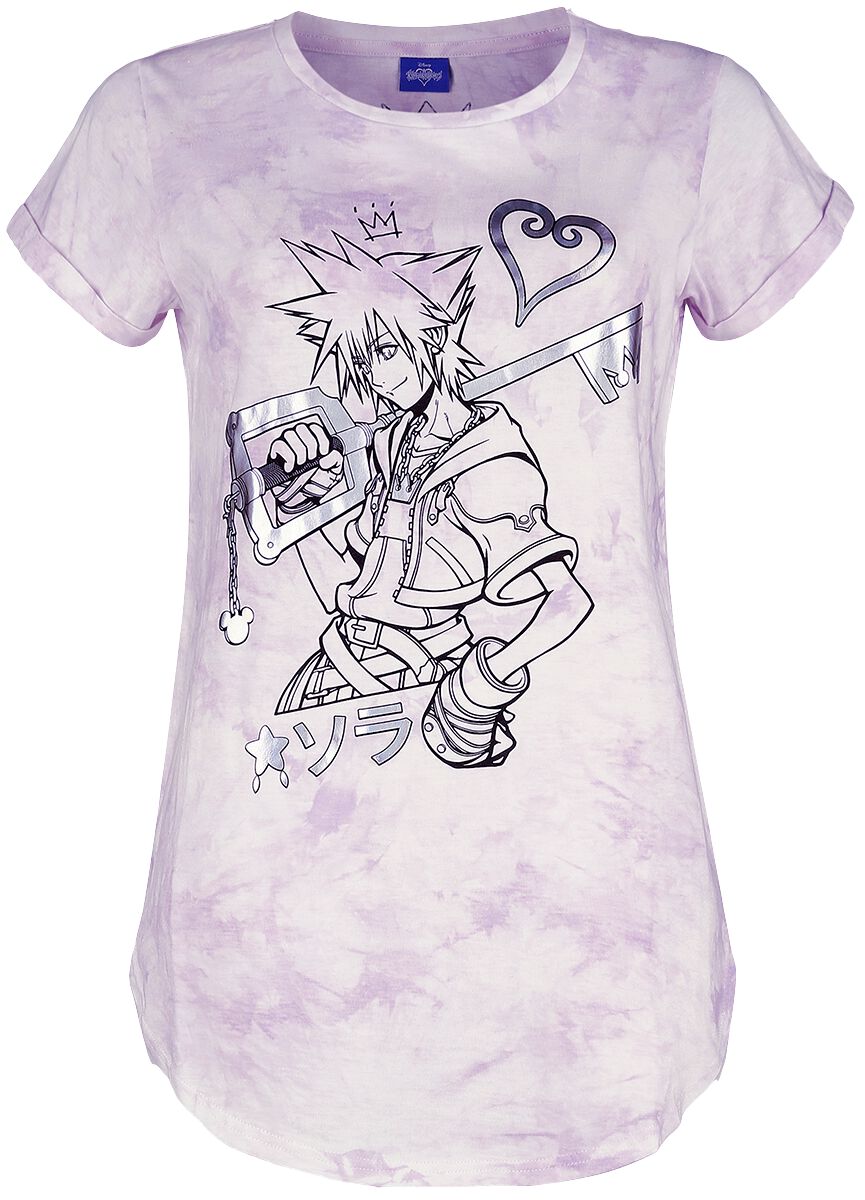 Kingdom Hearts Sora T-Shirt light pink