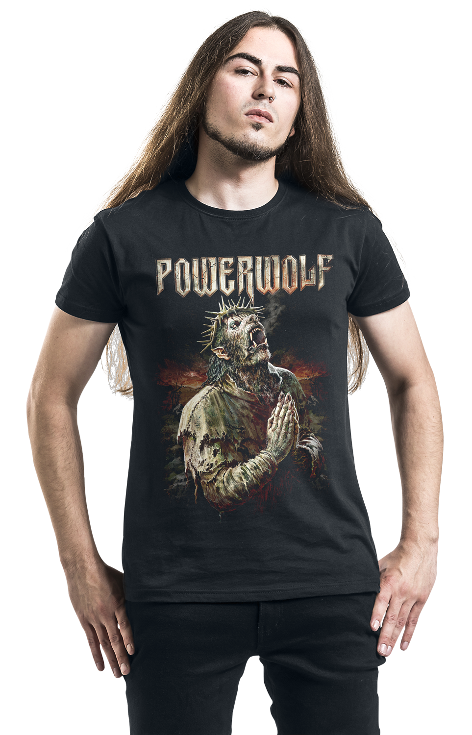 Powerwolf Lupus Dei Anniversary T-Shirt schwarz