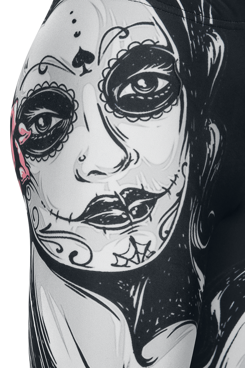 Ocultica Muerta Roses Leggings Leggings multicolor