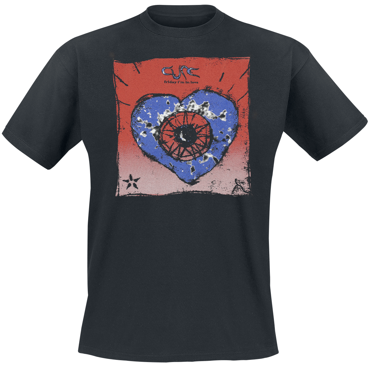 The Cure - Friday I`m In Love - T-Shirt - schwarz