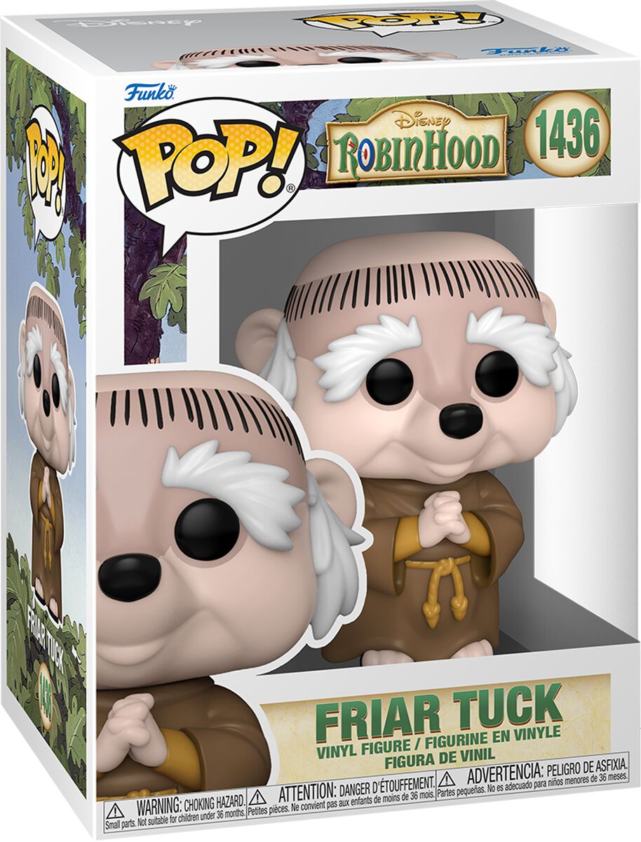 Robin Hood - Friar Tuck Vinyl Figur 1436 - Funko Pop! Figur - Funko Shop Deutschland - Lizenzierter Fanartikel