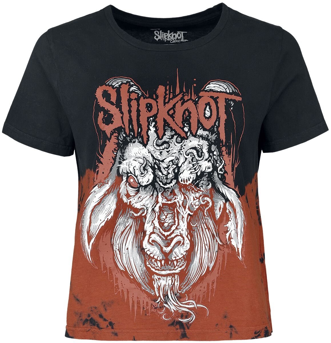 T-Shirt Manches courtes de Slipknot - EMP Signature Collection - S à 3XL - pour Femme - noir/rouge