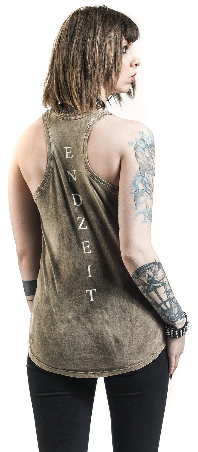 Heaven Shall Burn Endzeit Kompass Top braun - 20.01% Rabatt