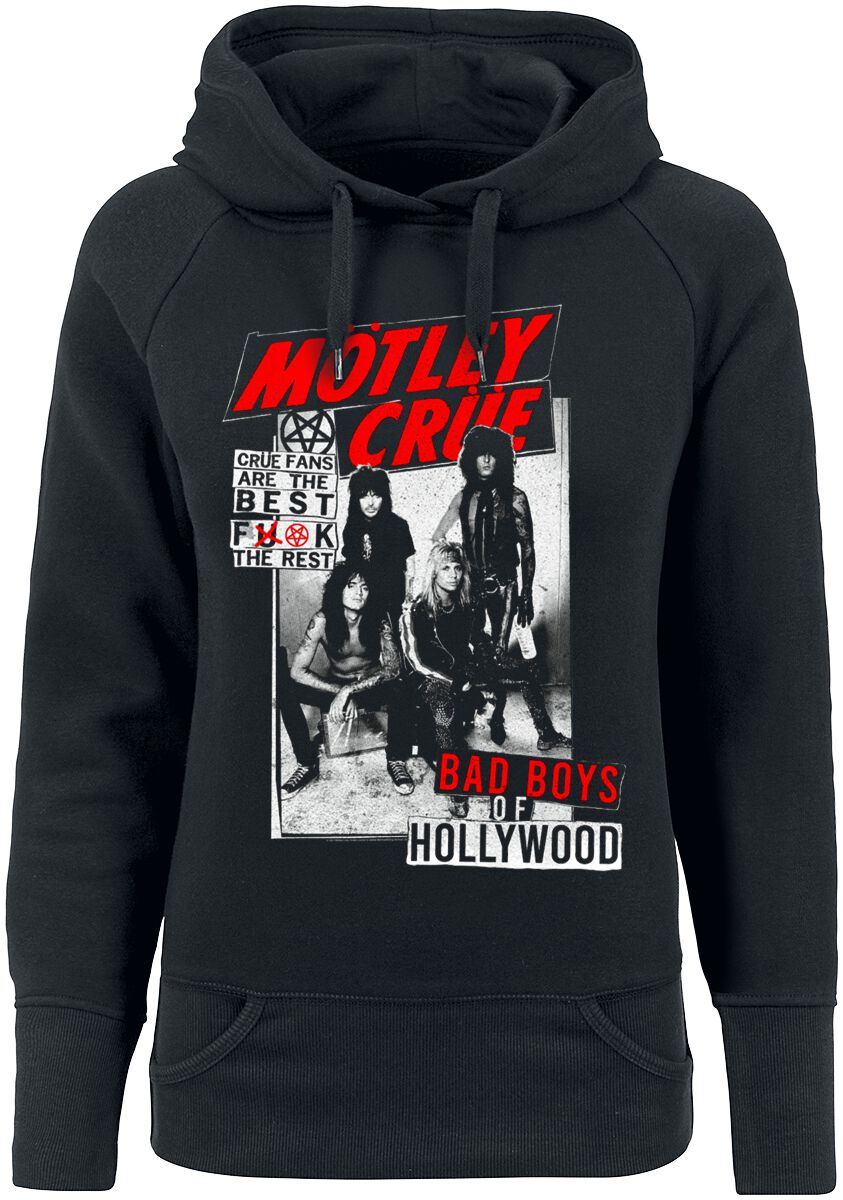 Mötley Crüe Mötley Crüe Fans Kapuzenpullover schwarz